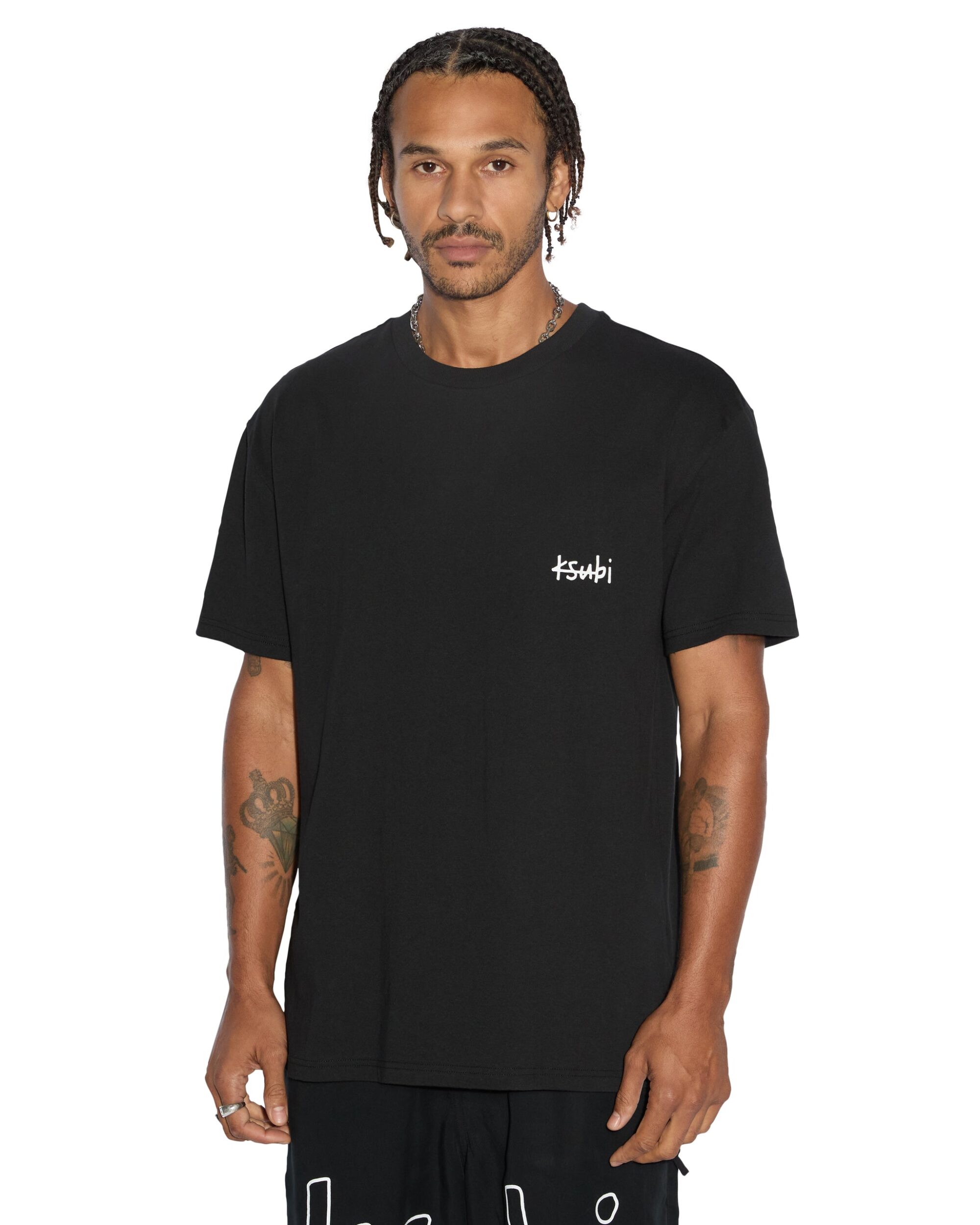All Day Biggie Ss Tee Jet Black